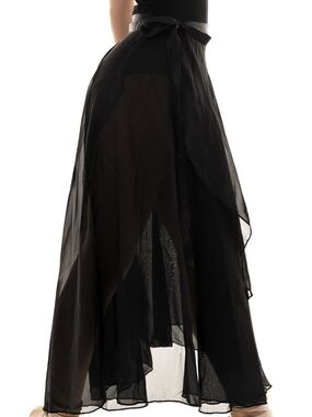 Black Wrap Skirts